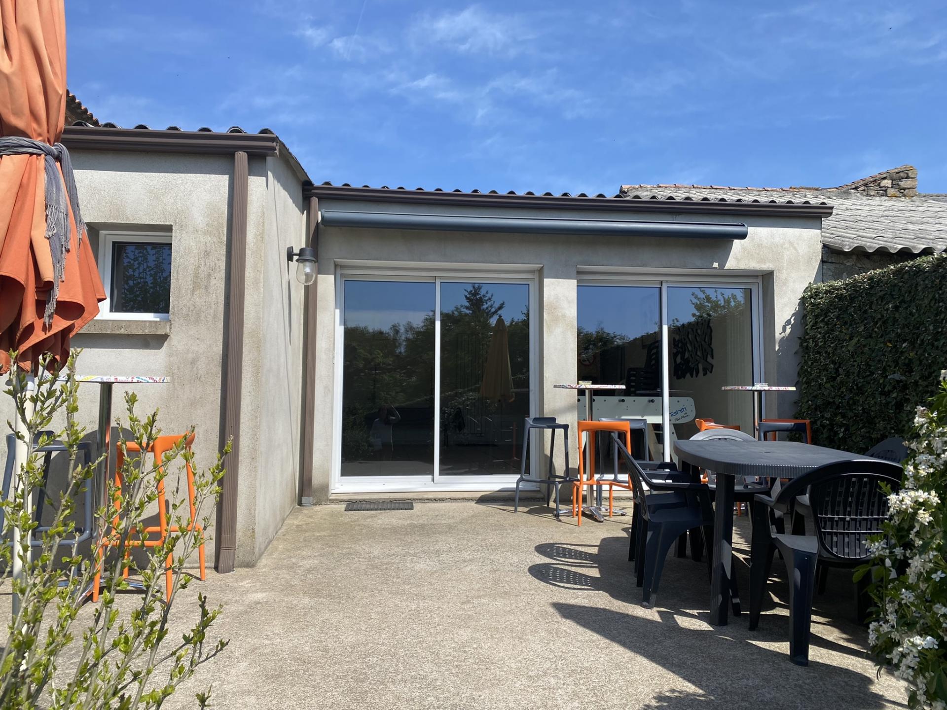 Terrasse salle