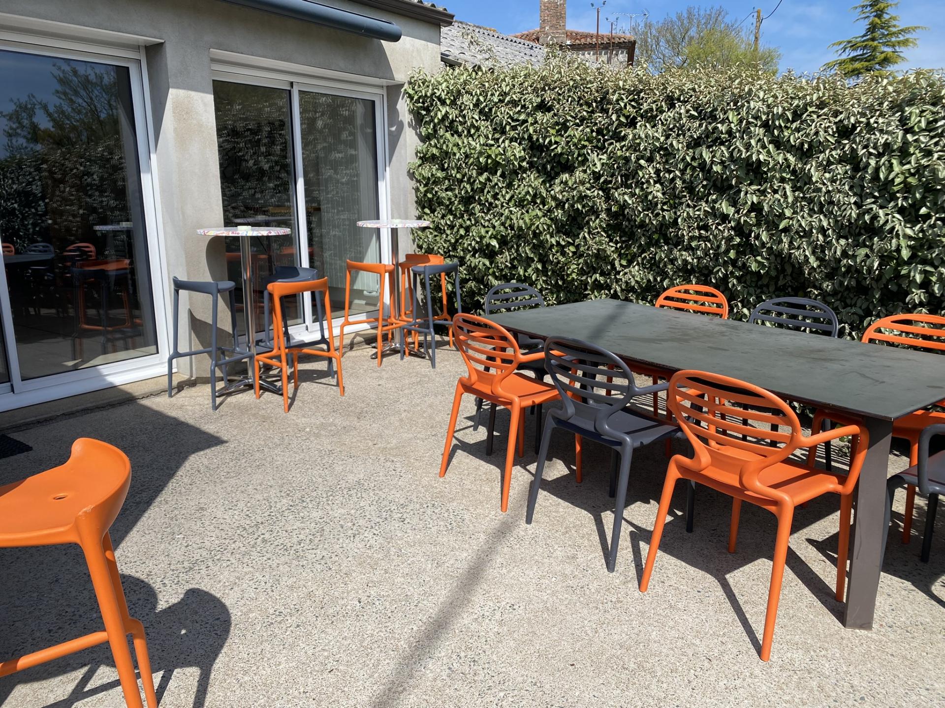 Terrasse salle